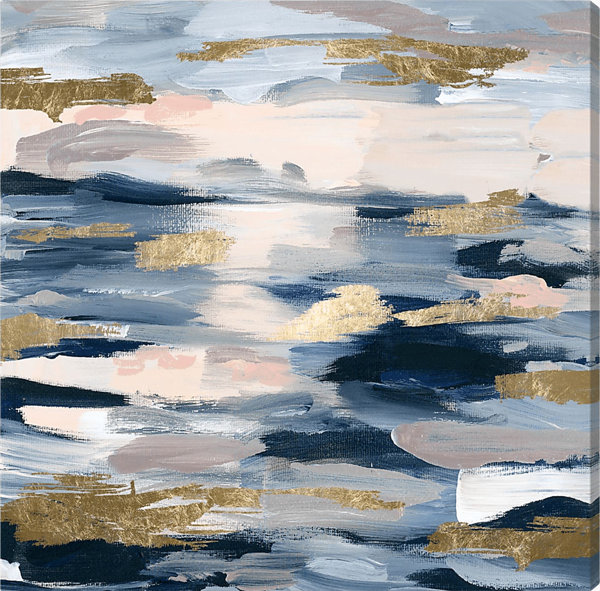 After The Storm Blue Artwork - Image 1