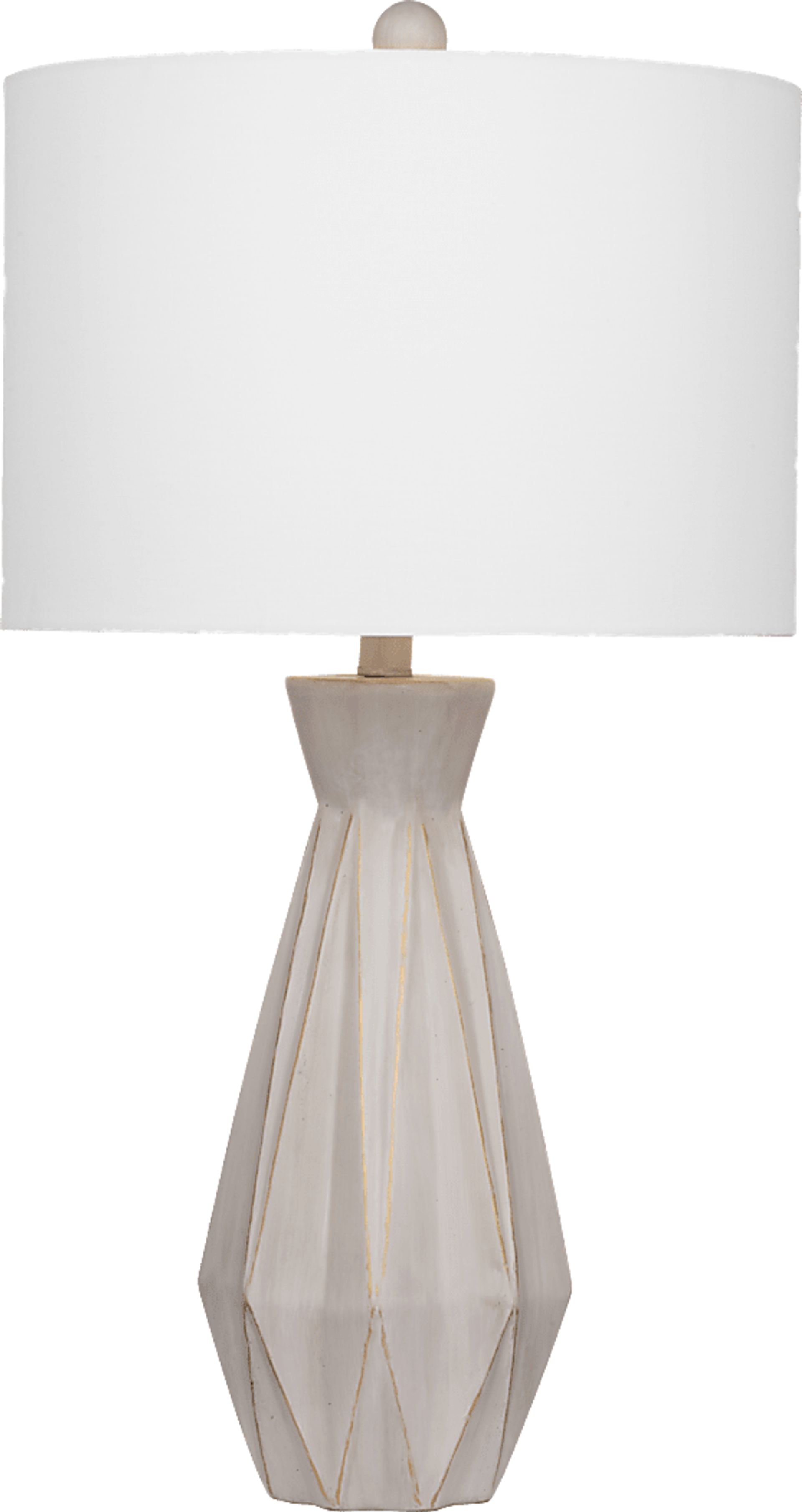 Afton Alps Gray Lamp - Image 1