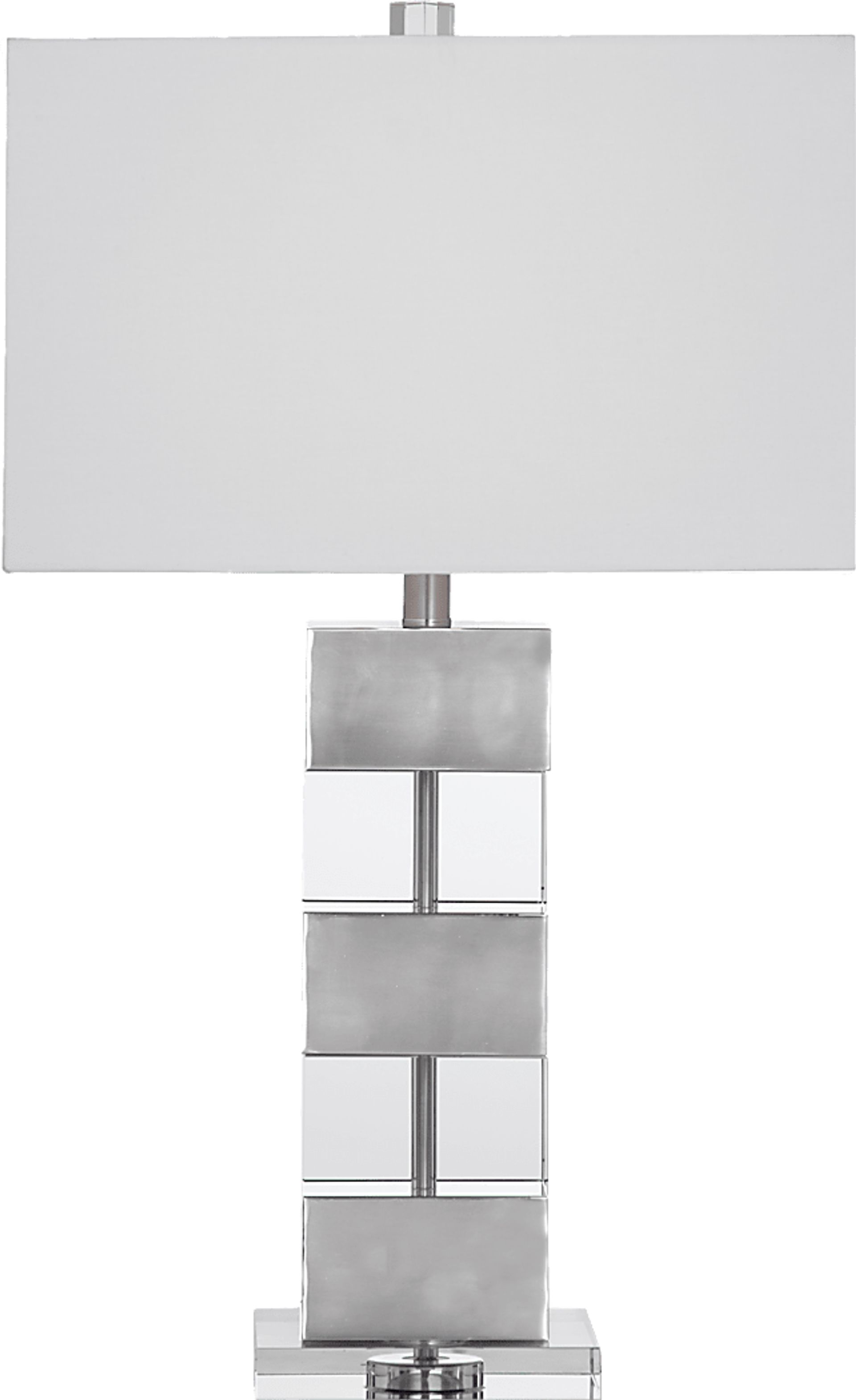 Agassiz Place Silver Lamp - Image 1