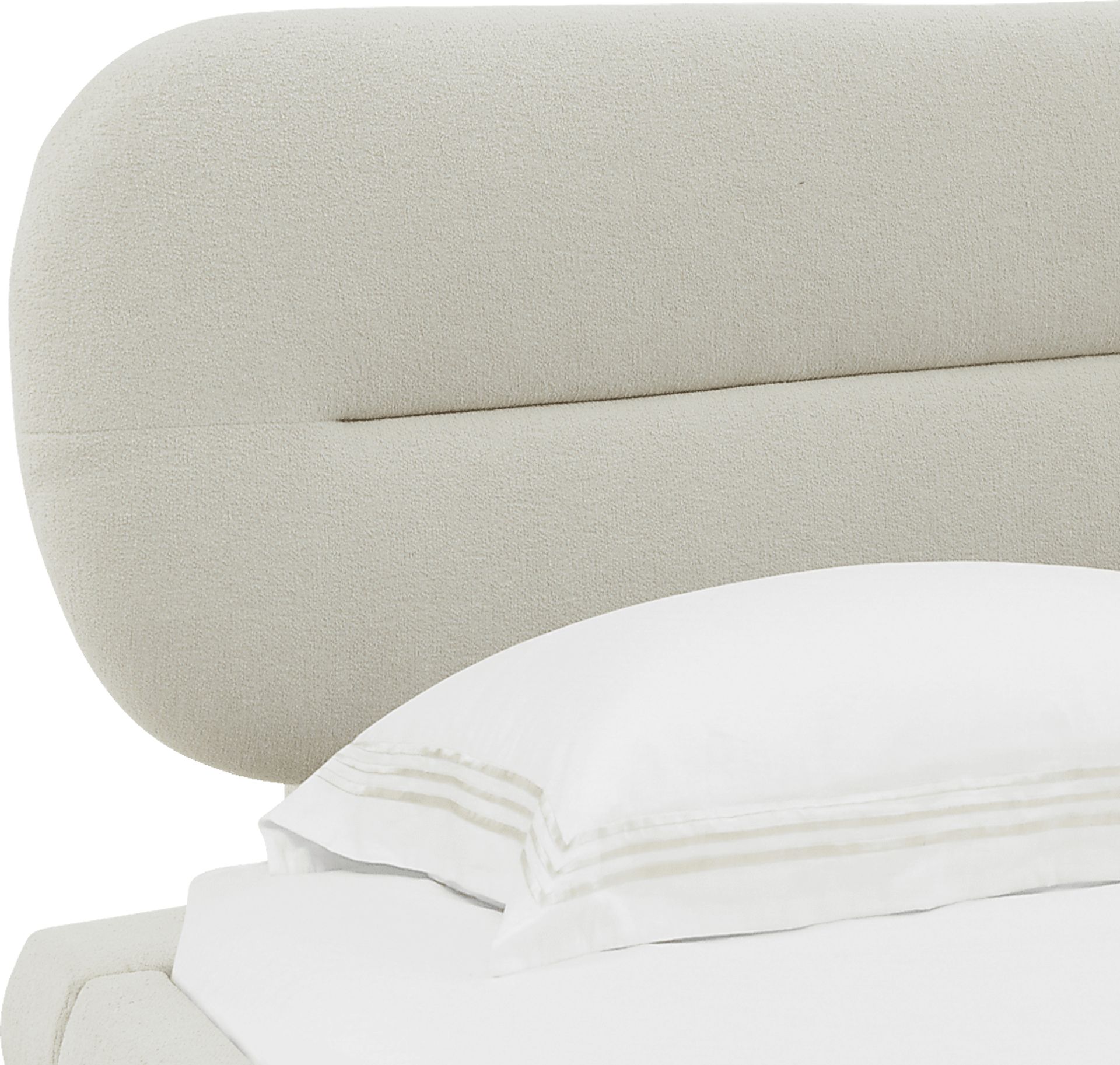 Agatha Cream Queen Bed - Image 3