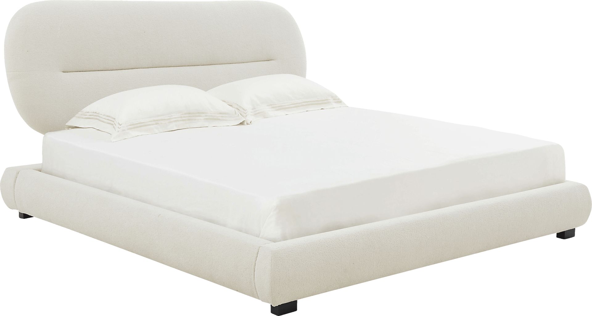 Agatha Cream Queen Bed - Image 1