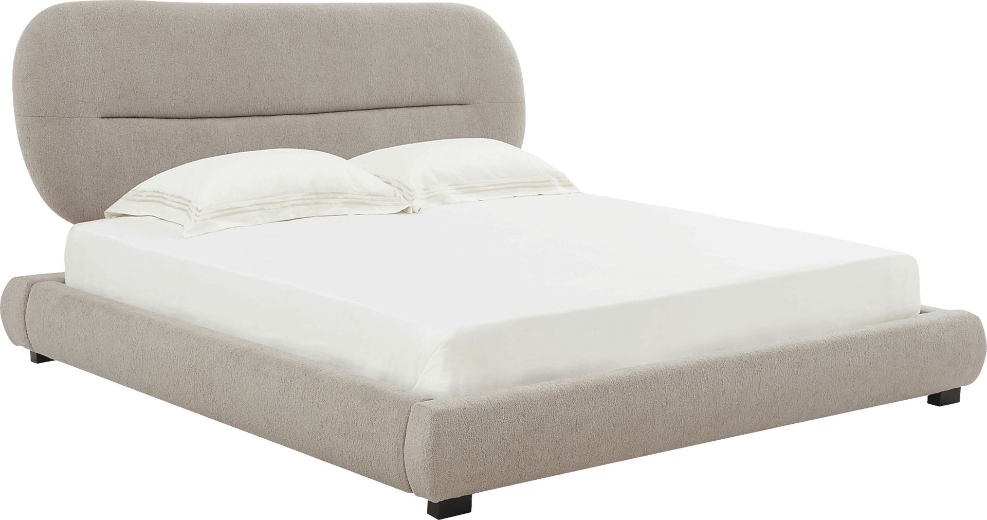 Agatha Light Brown King Bed - Image 1