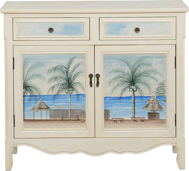 Agawela Cream Accent Cabinet - Thumbnail - Image 2