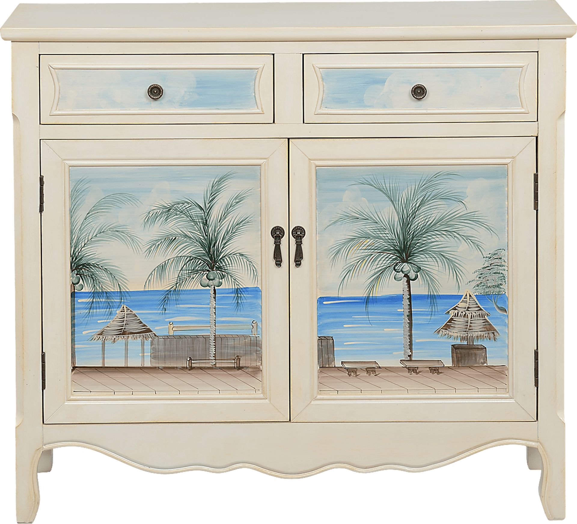 Agawela Cream Accent Cabinet - Image 2