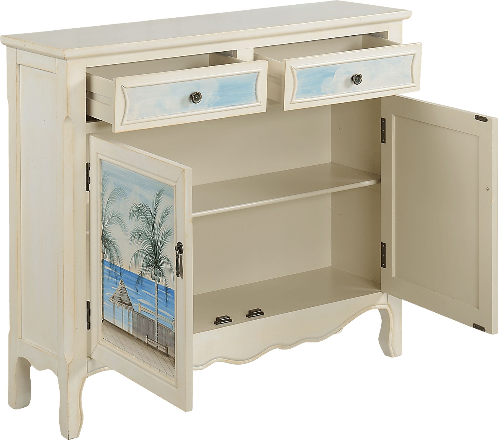 Agawela Cream Accent Cabinet - Image 3