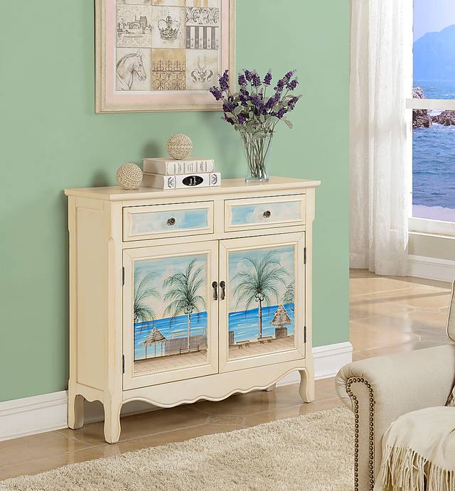 Agawela Cream Accent Cabinet - Thumbnail - Image 6
