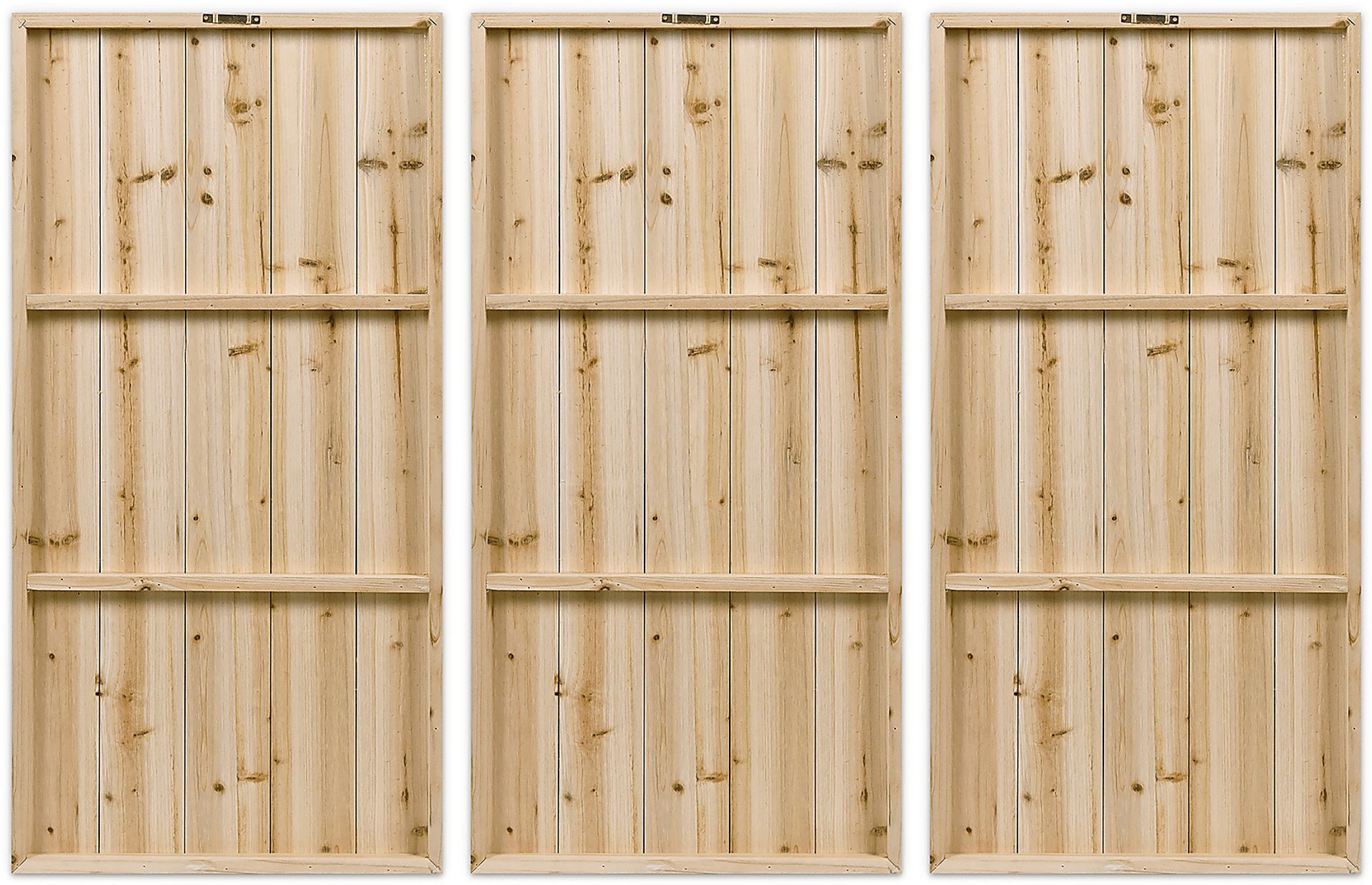 Aged World Map Set of 3 Artwork - Image 3