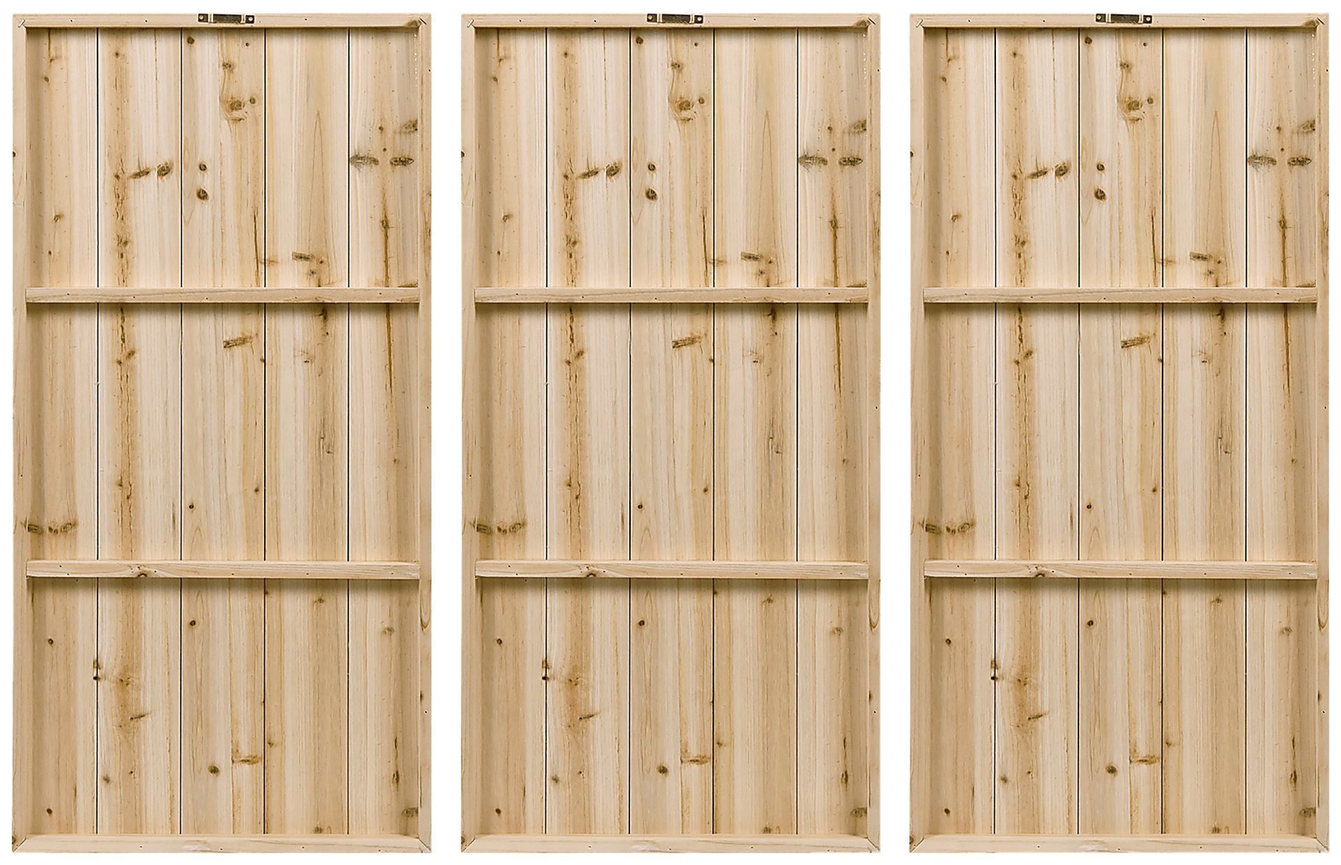 Aged World Map Set of 3 Artwork - Image 3