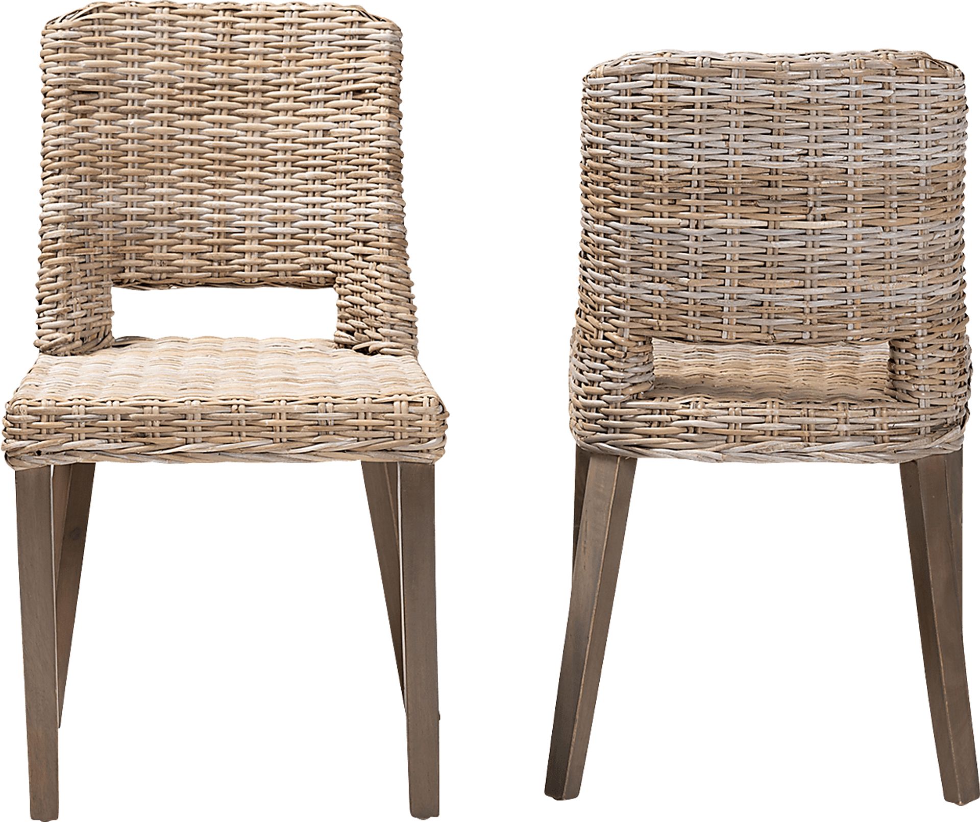 Agimay Brown Side Chair Set of 2 - Image 3