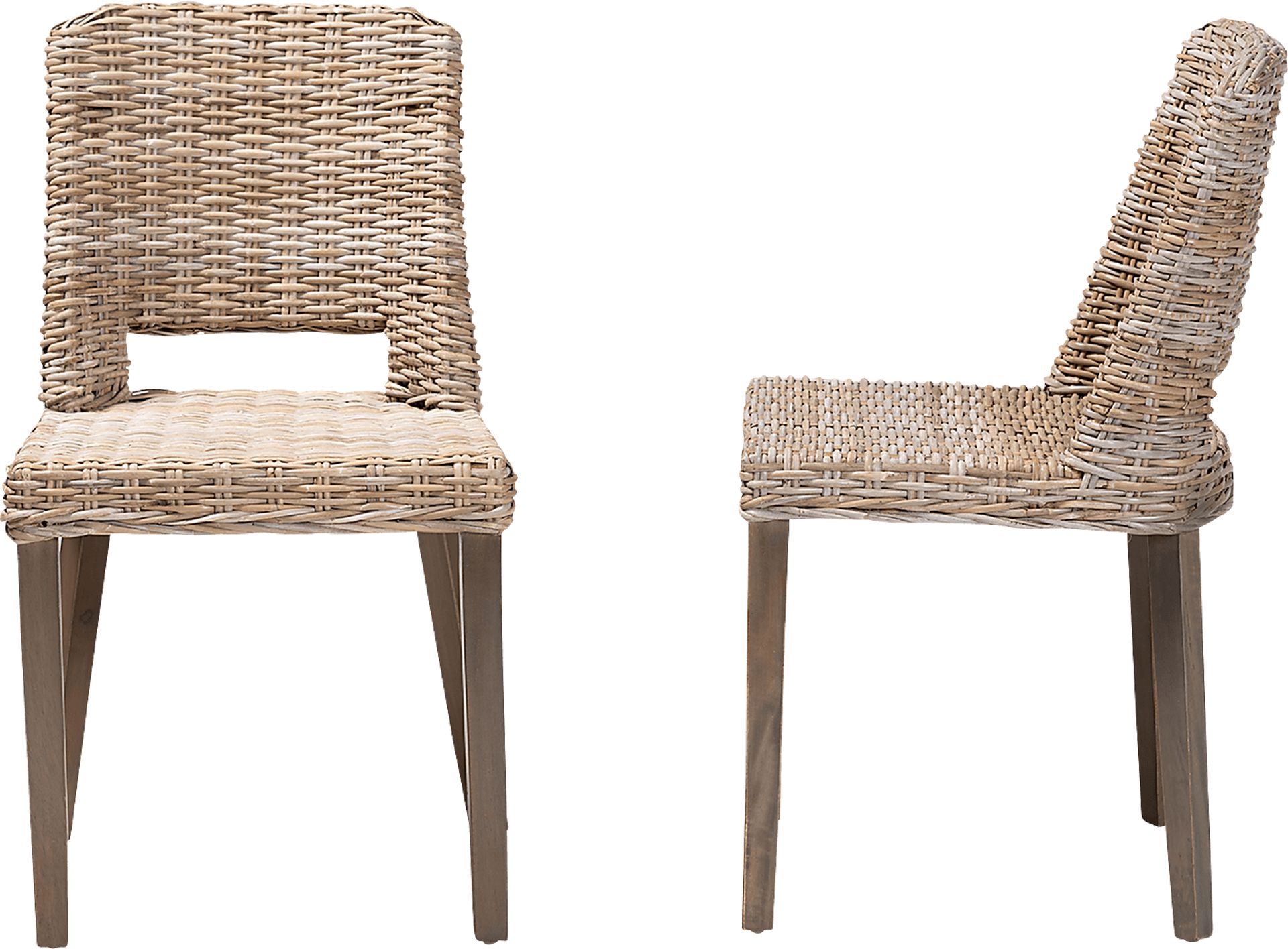 Agimay Brown Side Chair Set of 2 - Image 4