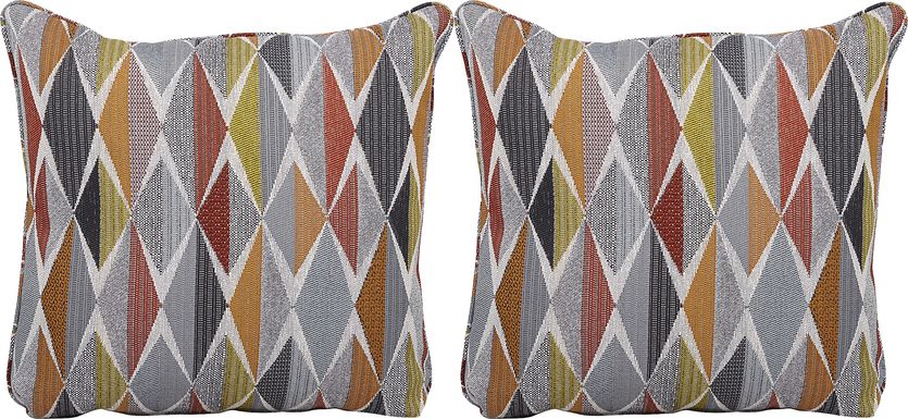 Justine Green Set Of 2 Accent Pillows - Rooms To Go