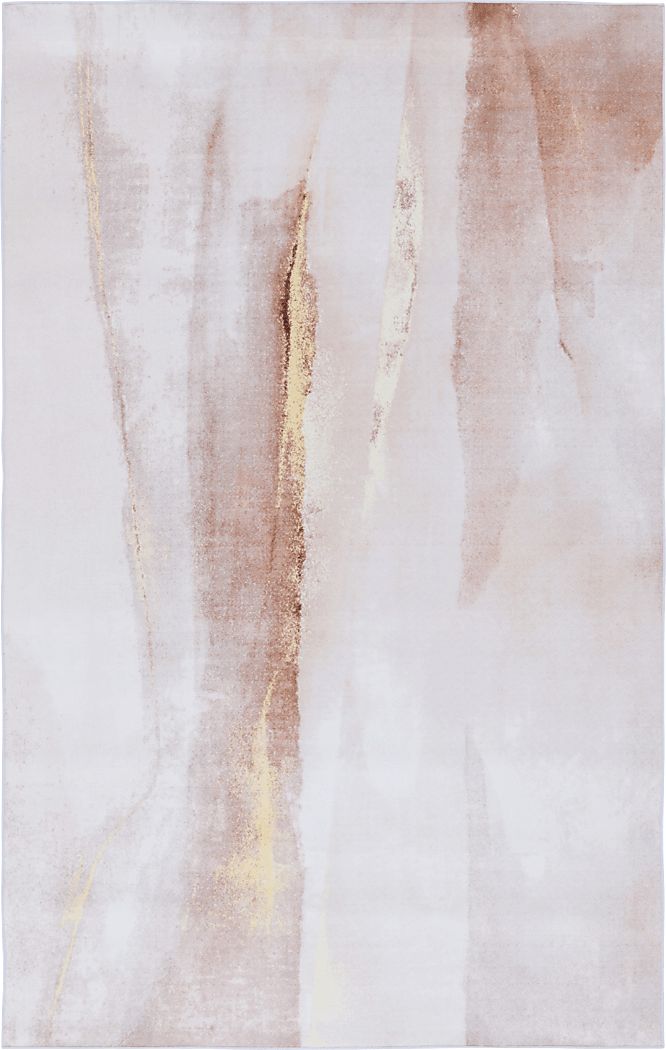 Agnax Beige/Gold 6' x 9' Rug