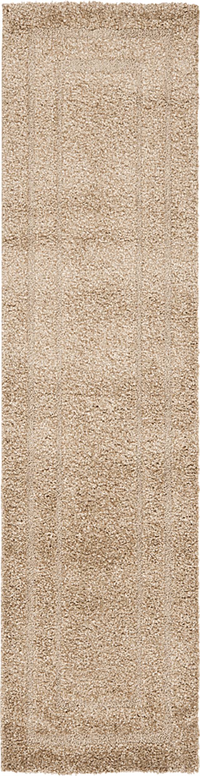 Agneta Beige 2'3 x 10' Rug - Thumbnail - Image 1