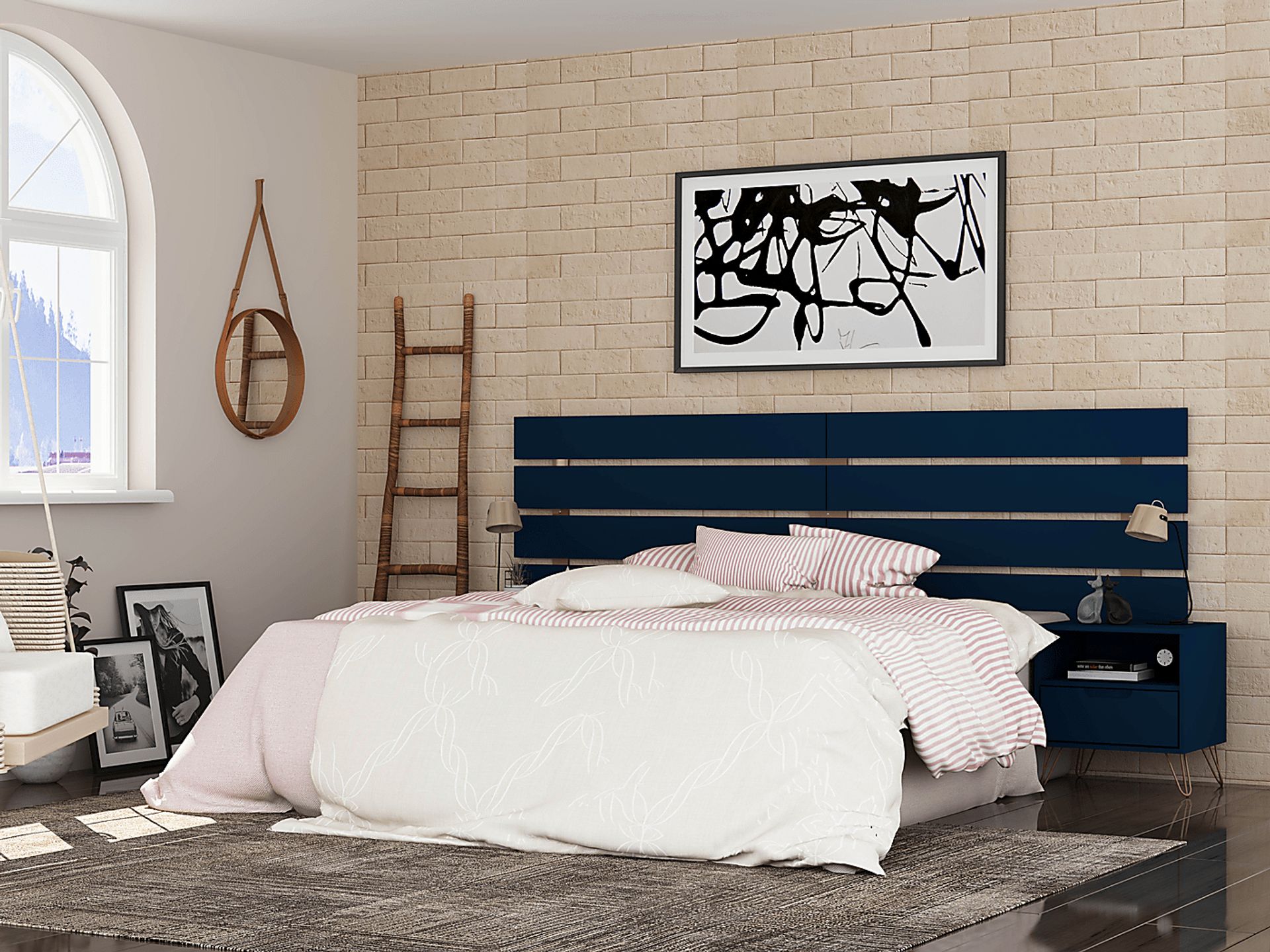 Agora Way Blue Queen Headboard - Image 6