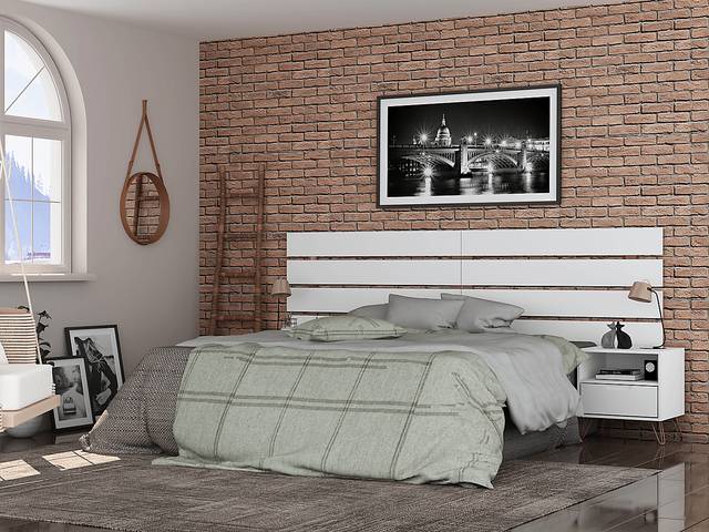 Agora Way White Queen Headboard - Thumbnail - Image 6