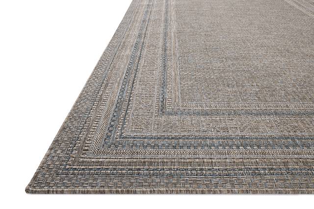 Agoura Taupe 5'3 x 7'6 Indoor/Outdoor Rug - Thumbnail - Image 5