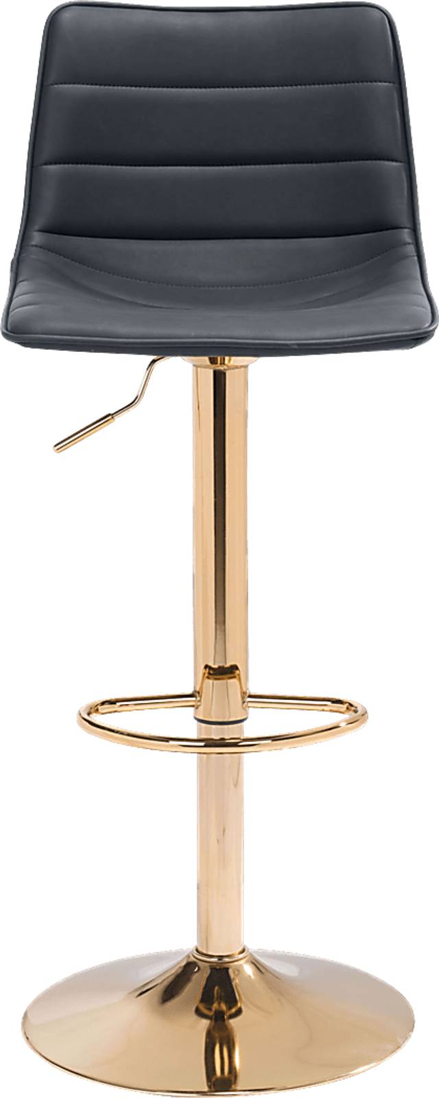 Agrona Black Adjustable Barstool - Thumbnail - Image 3