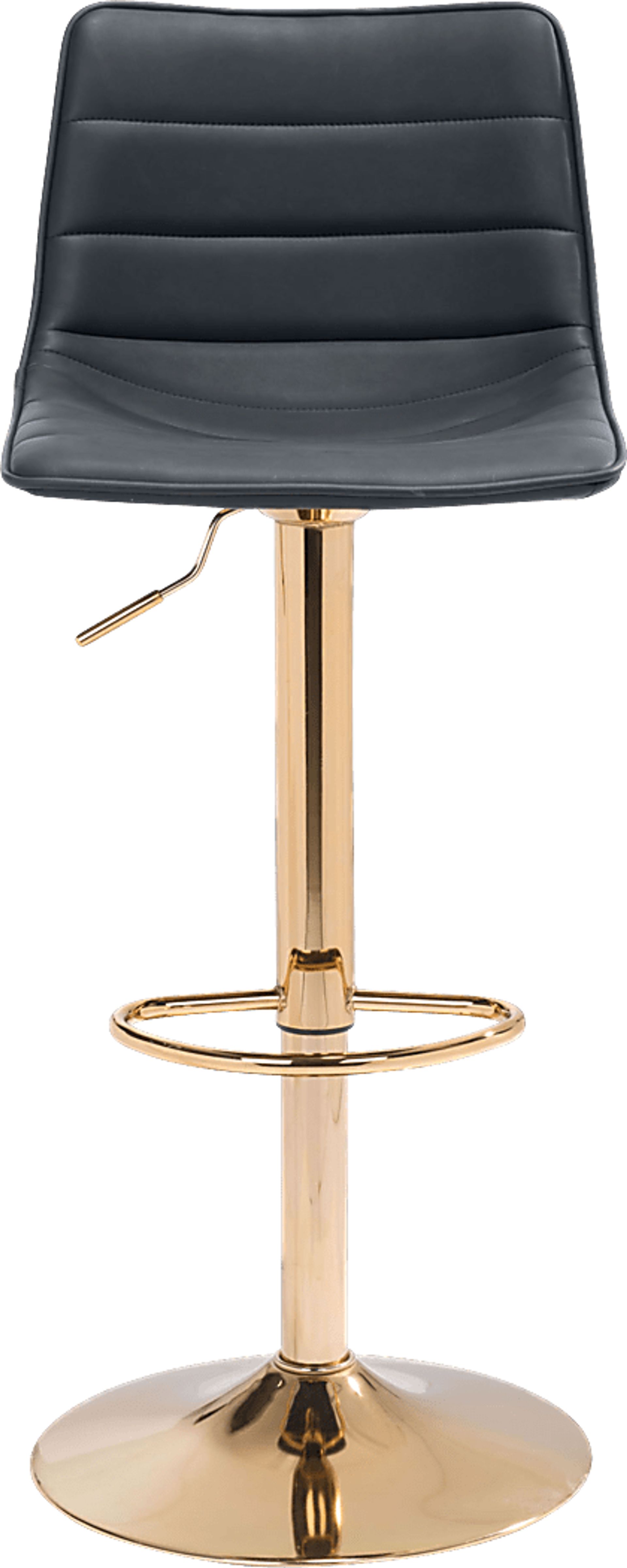 Agrona Black Adjustable Barstool - Image 3