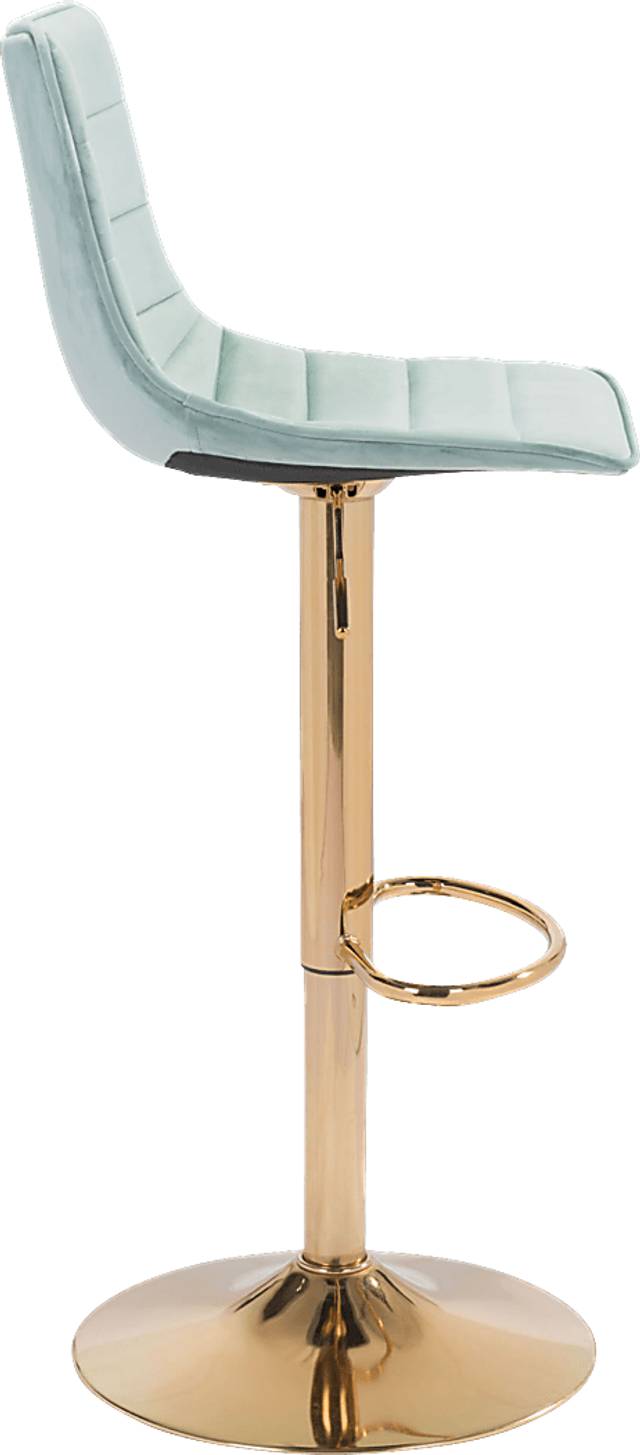 Agrona Green Adjustable Barstool - Thumbnail - Image 2