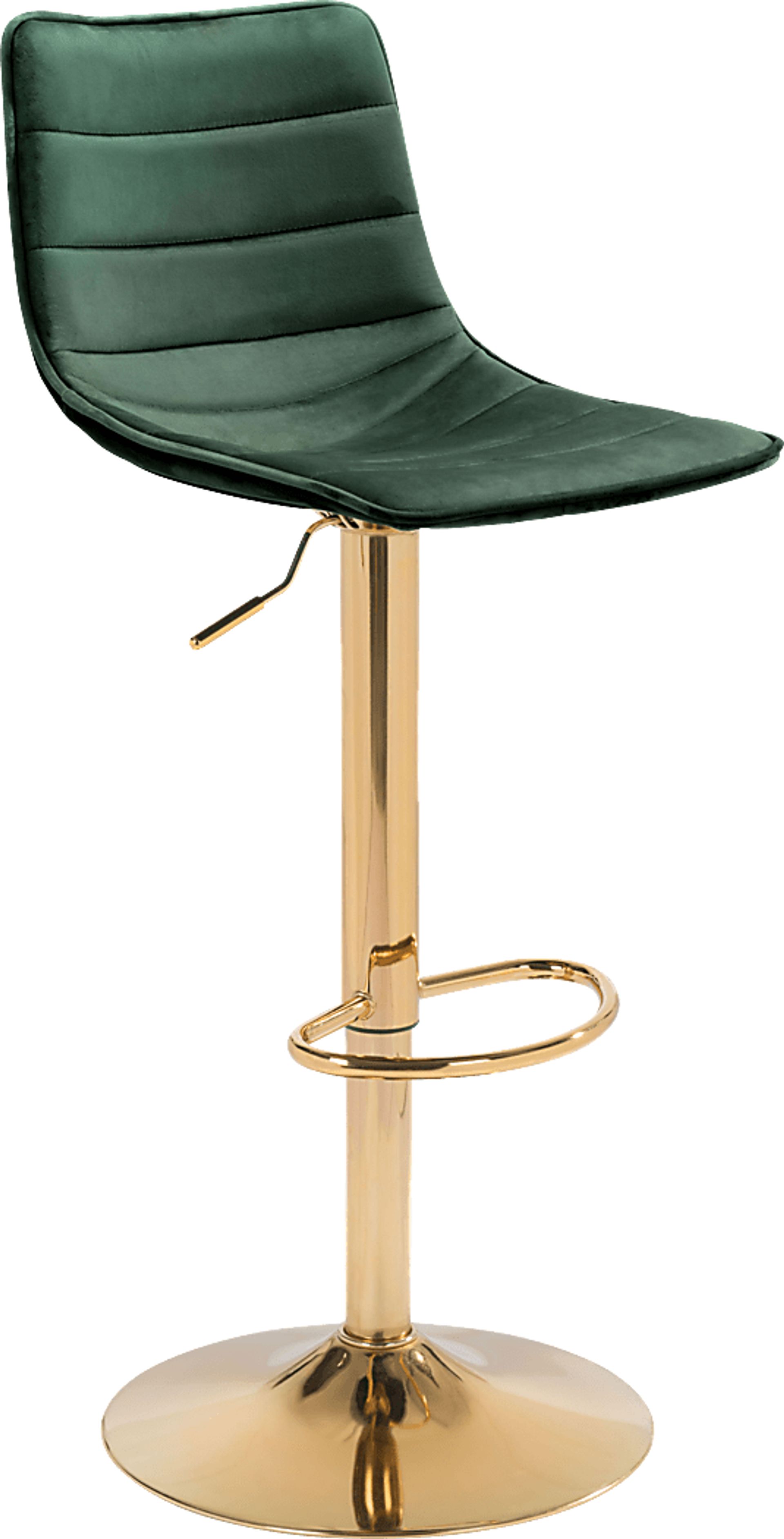 Agrona Green Adjustable Barstool - Image 1