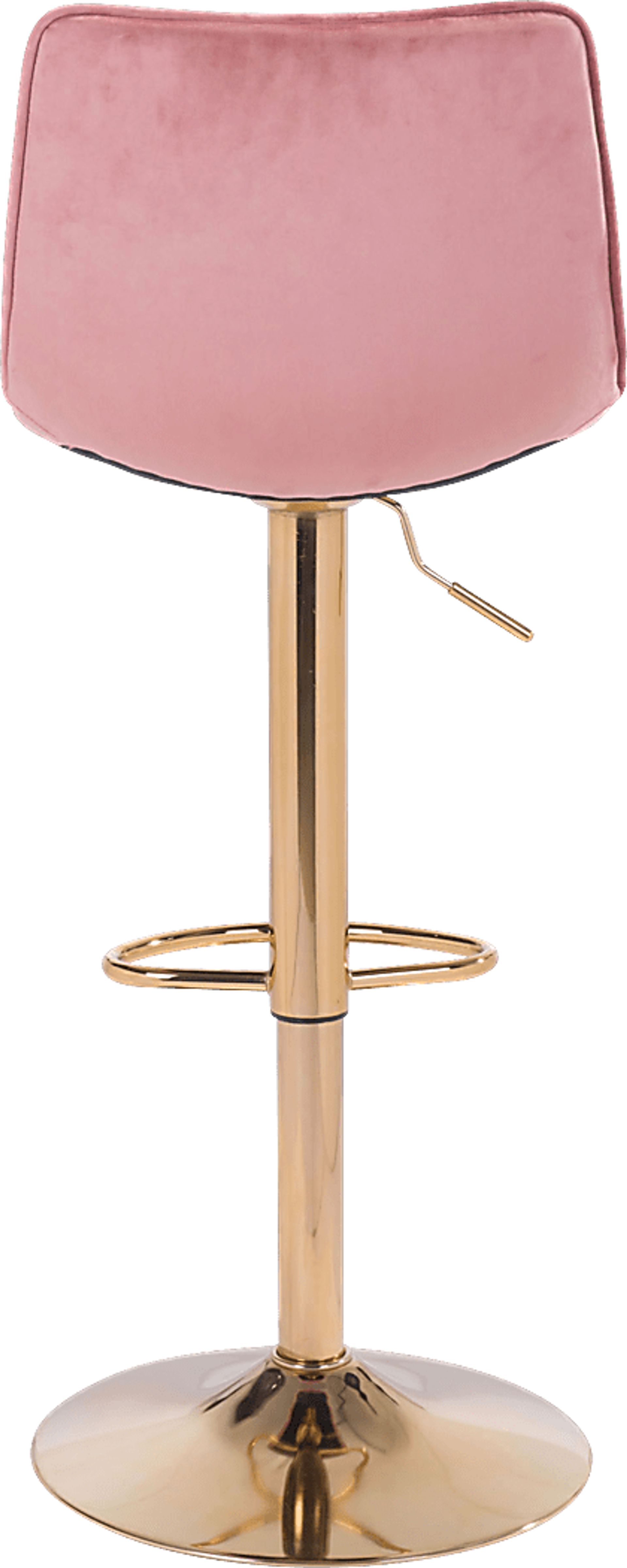 Agrona Pink Adjustable Barstool - Image 4