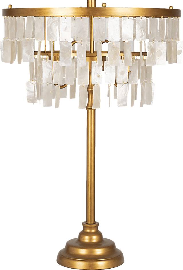 Agua Dolce Place Gold Lamp - Thumbnail - Image 1