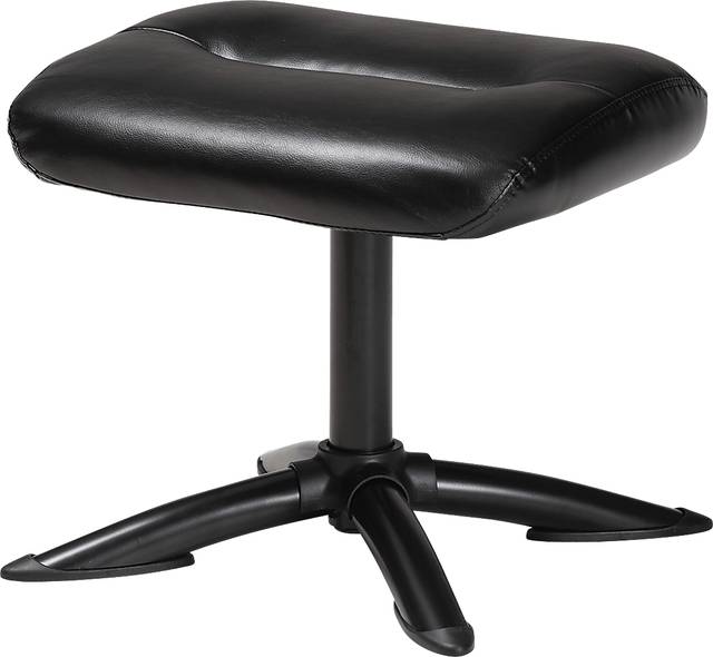 Aguilay Black Accent Chair and Ottoman - Thumbnail - Image 11
