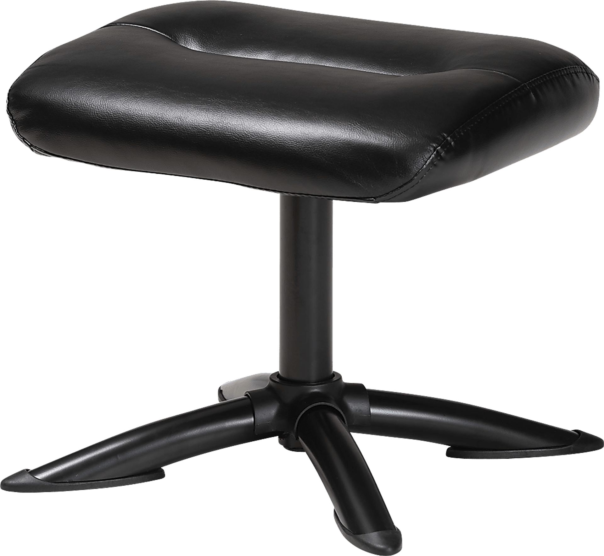 Aguilay Black Accent Chair and Ottoman - Image 11