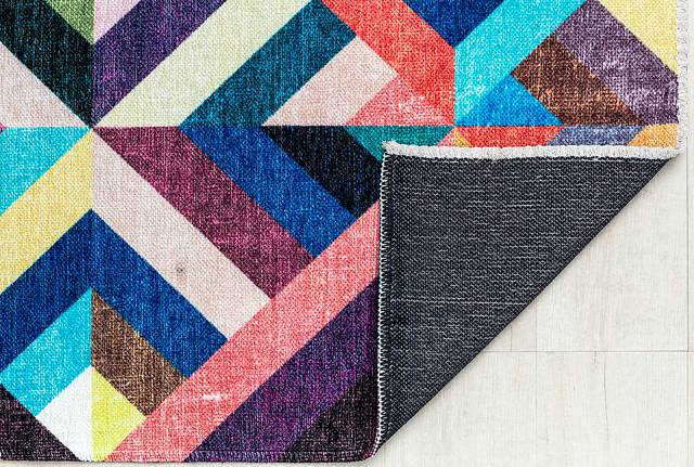 Aherama Multi 5'3 x 7' Rug - Thumbnail - Image 3