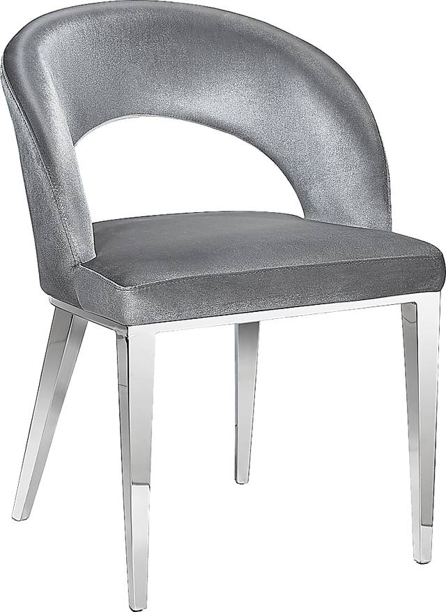 Ahern Gray Arm Chair - Thumbnail - Image 1
