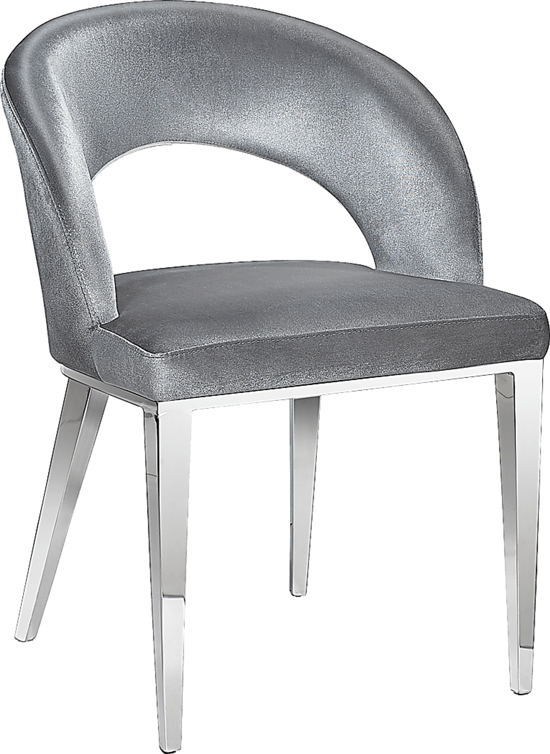 Ahern Gray Arm Chair - Image 1