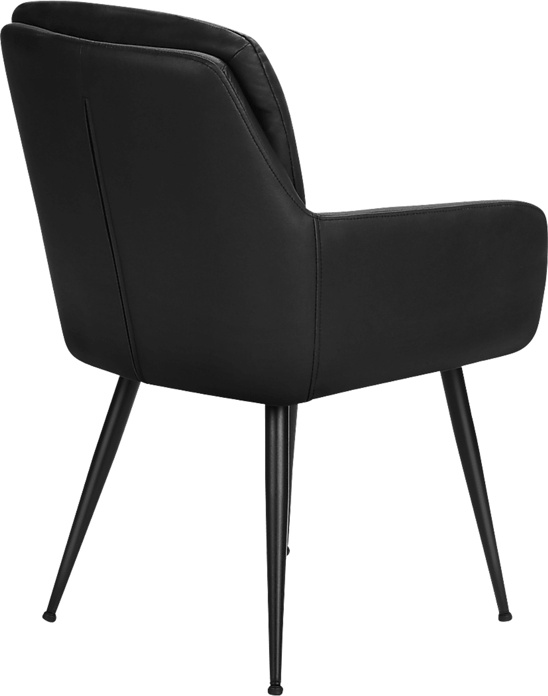 Ahia Black Side Chair, Set of 2 - Image 7