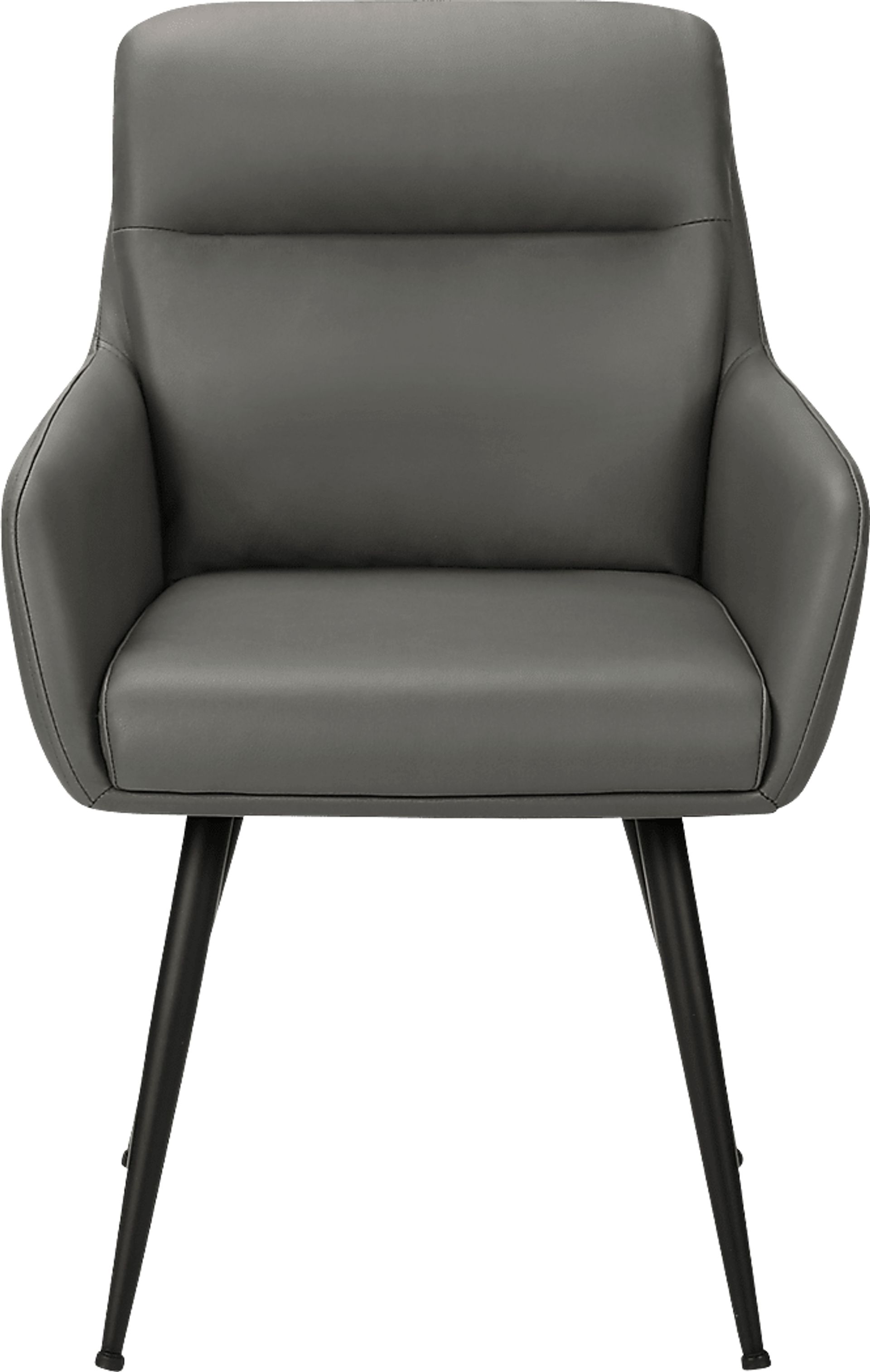 Ahia Gray Side Chair, Set of 2 - Image 5