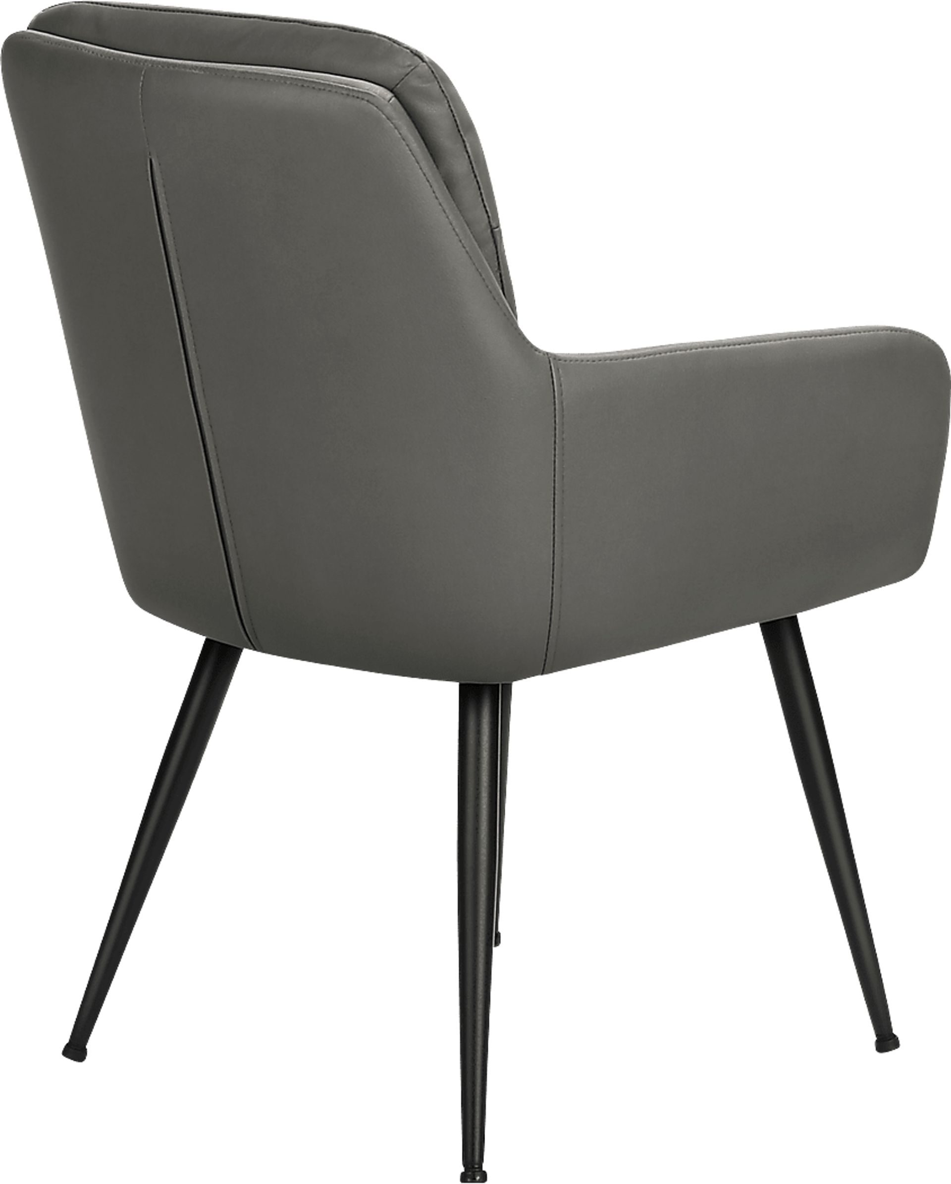Ahia Gray Side Chair, Set of 2 - Image 8