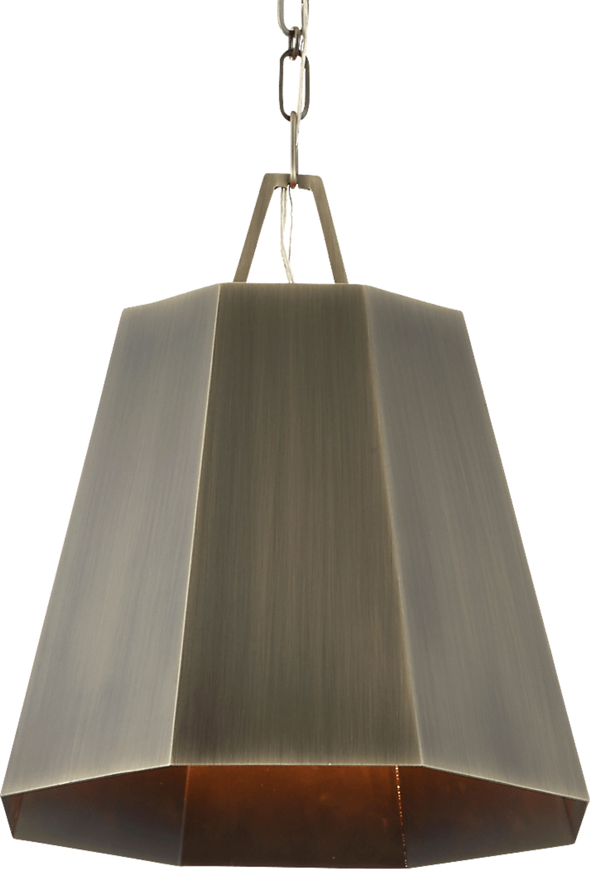 Ahlwin Brass Pendant - Image 1