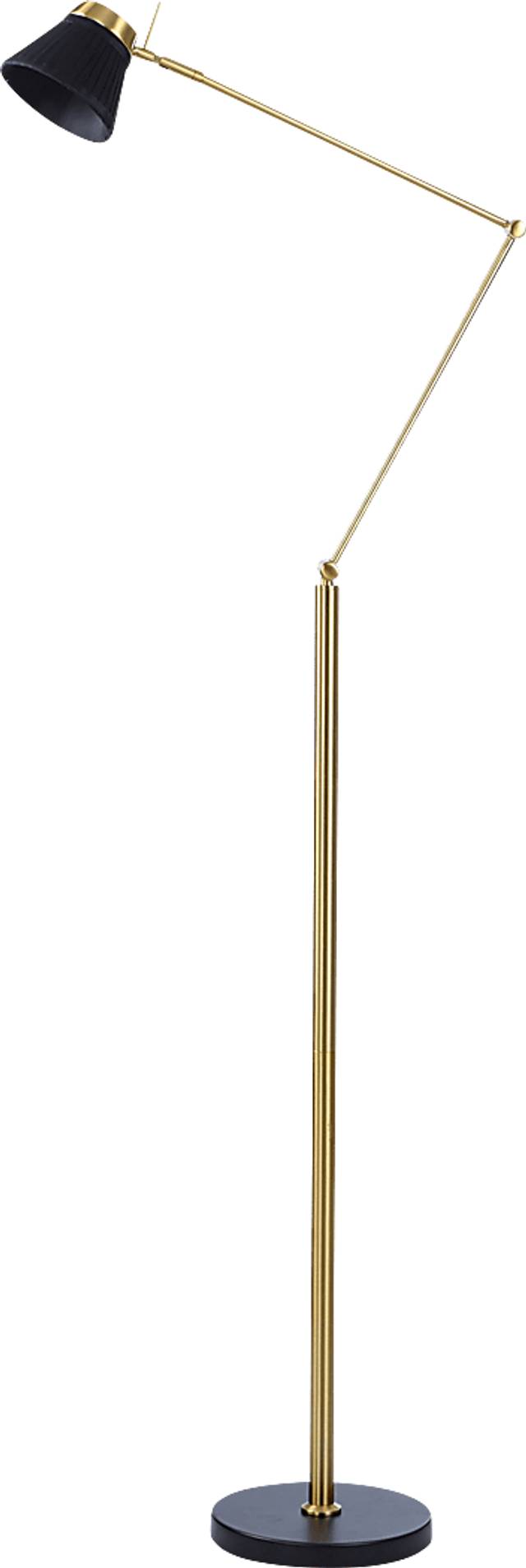 Ahuya Avenue Gold Floor Lamp - Thumbnail - Image 1