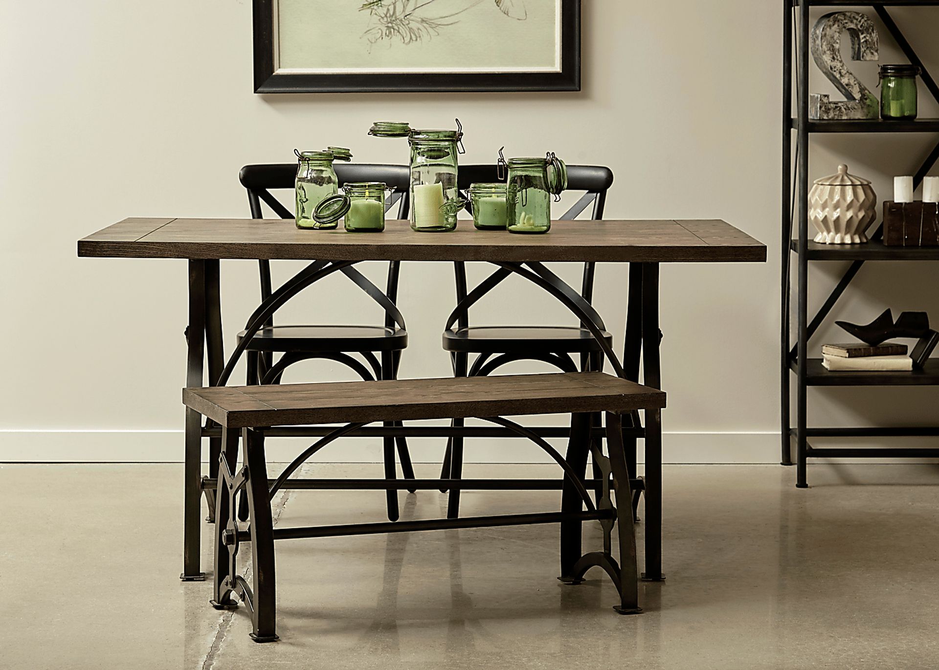 Aiden Brown Bench - Image 3