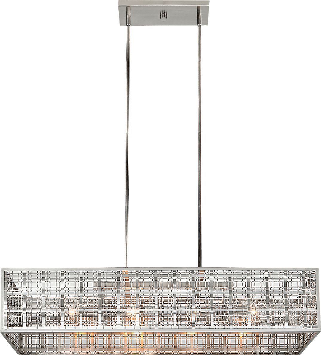 Aiden Grove Nickel Chandelier