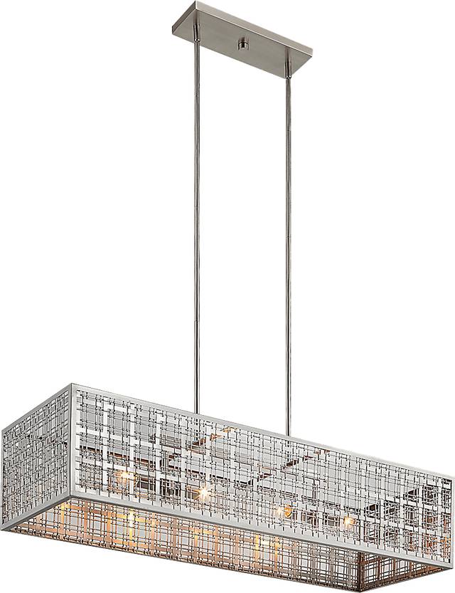 Aiden Grove Nickel Chandelier - Thumbnail - Image 1