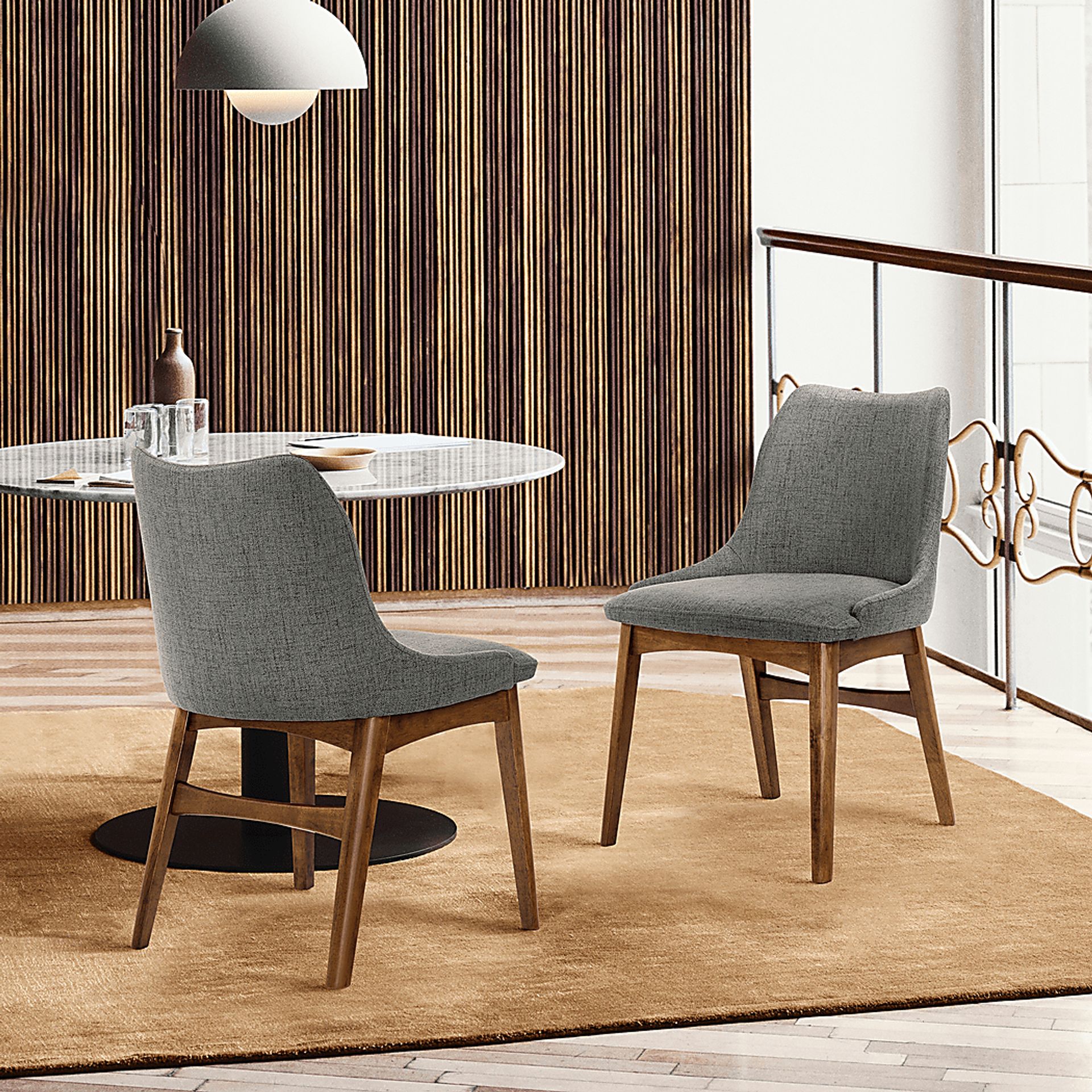 Aidnelle Charcoal Dining Chair, Set of 2 - Image 8