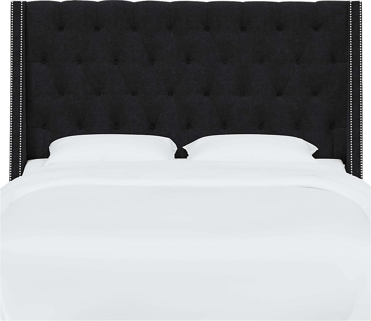 Aidyl Black King Headboard