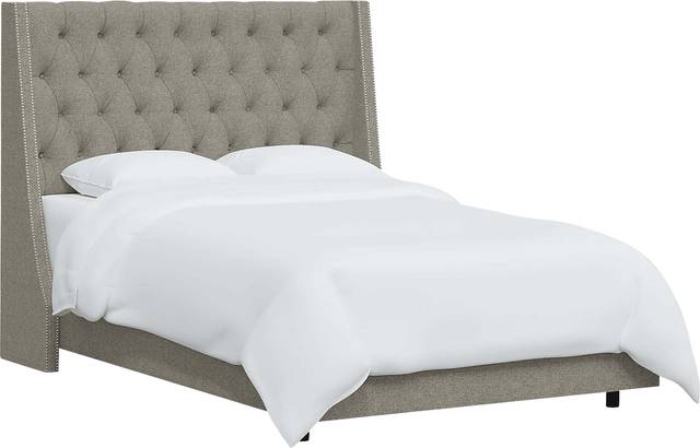 Aidyl Dark Gray California King Bed - Thumbnail - Image 1