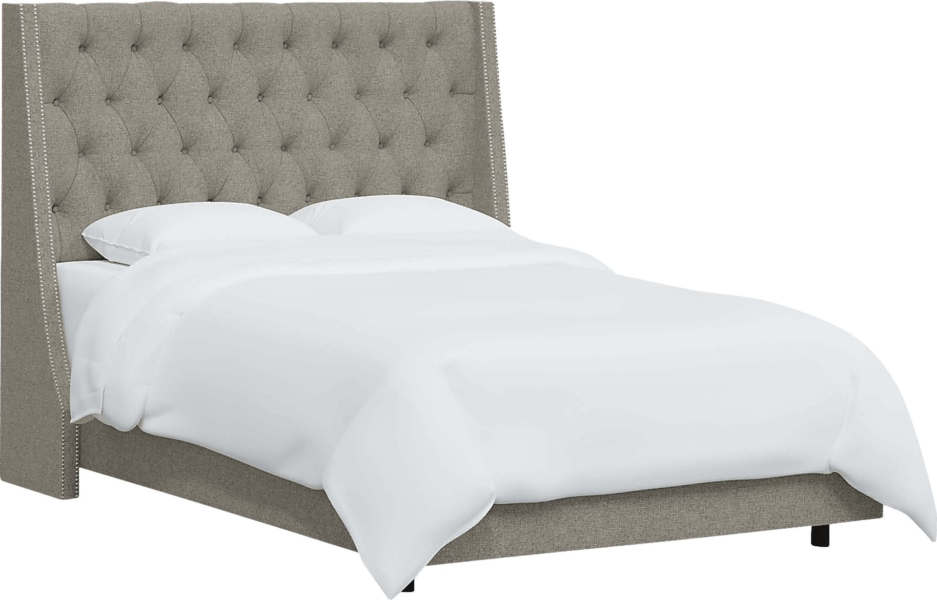 Aidyl Dark Gray Twin Bed - Image 1