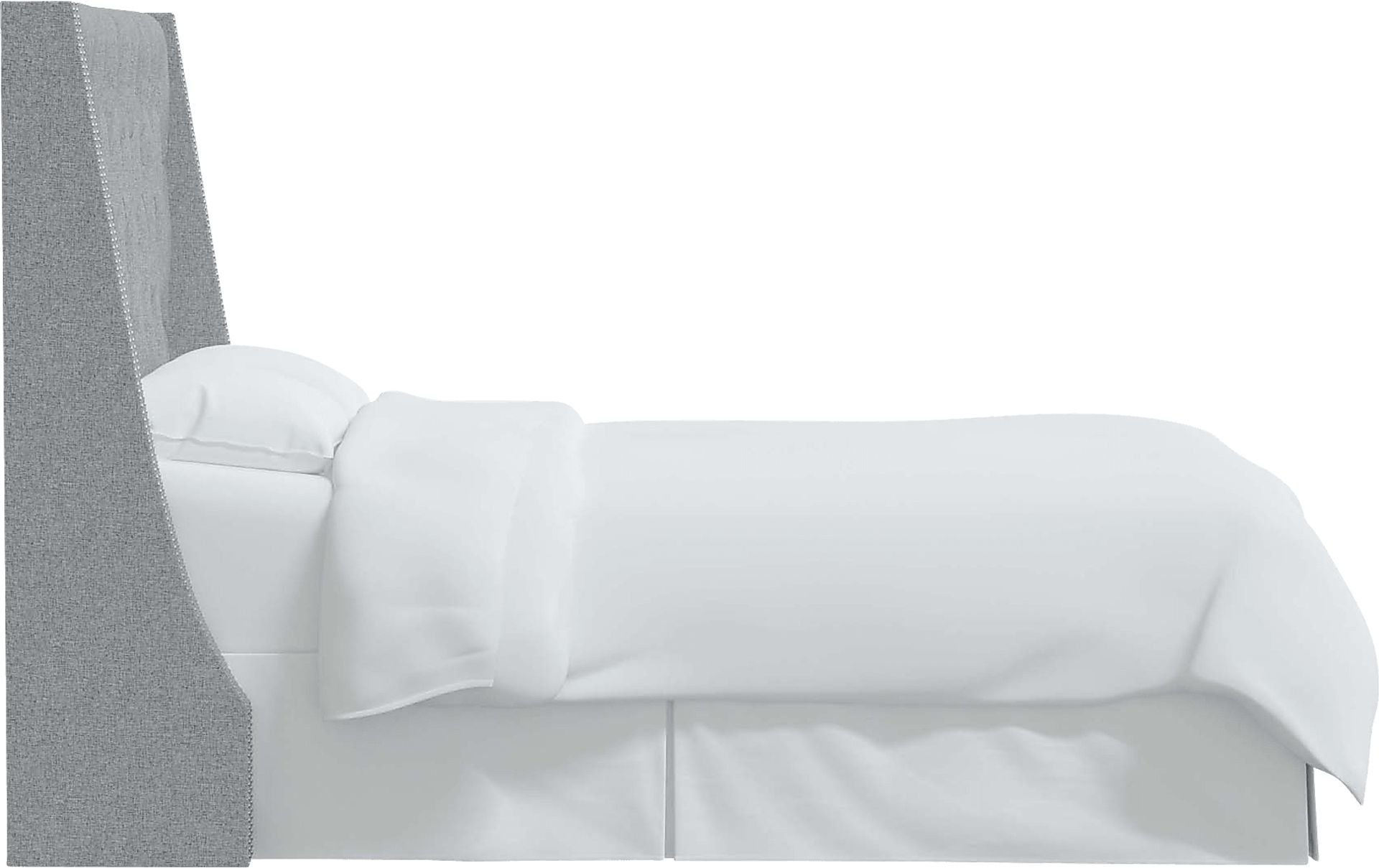 Aidyl Light Gray California King Headboard - Image 3