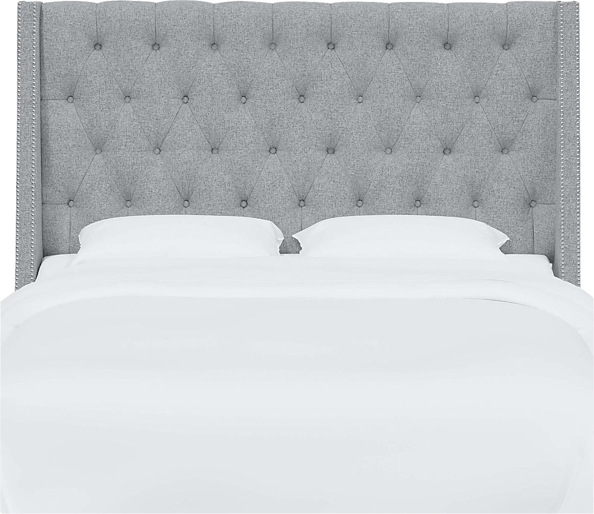 Aidyl Light Gray King Headboard