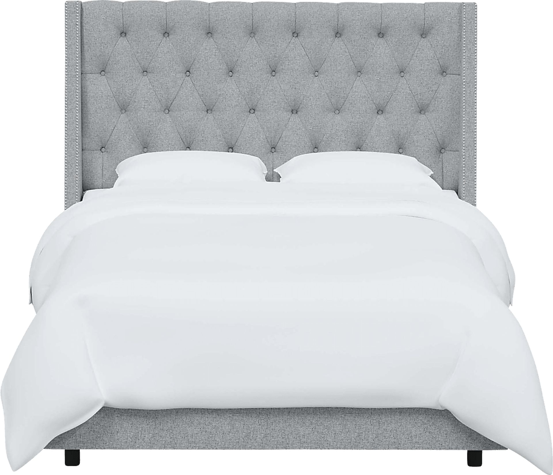 Aidyl Light Gray Queen Bed - Image 2