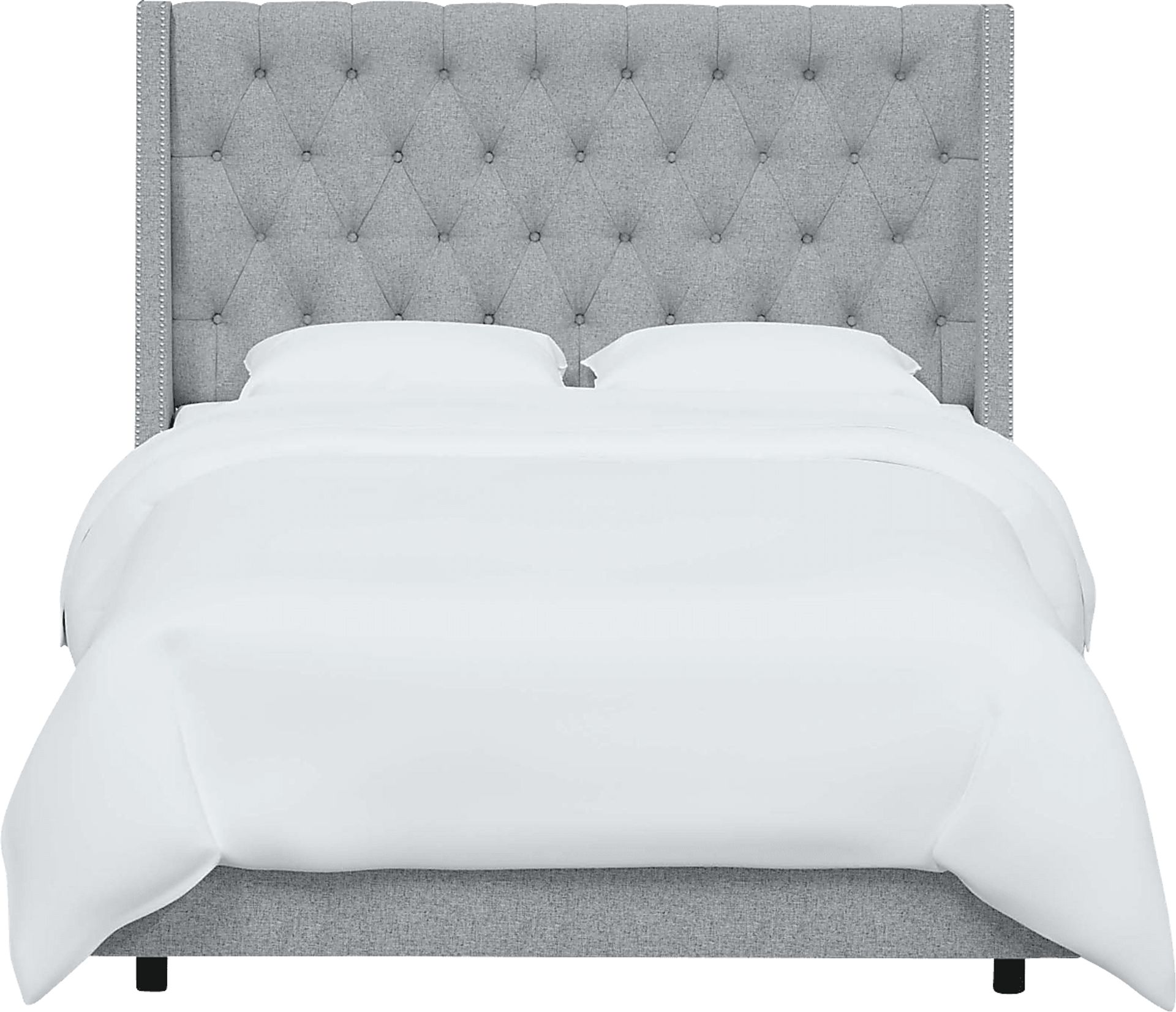 Aidyl Light Gray Twin Bed - Image 2