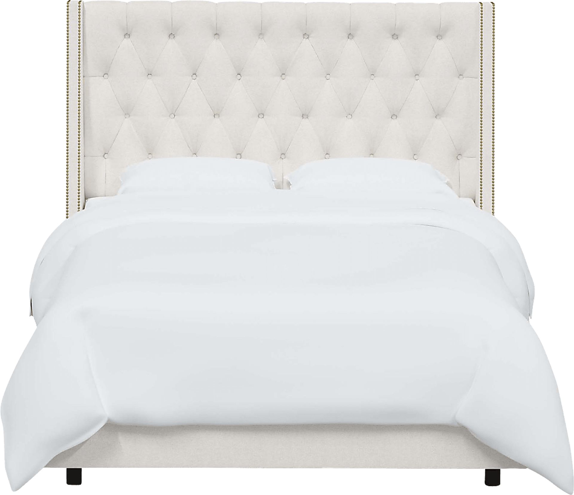 Aidyl White California King Bed - Image 2