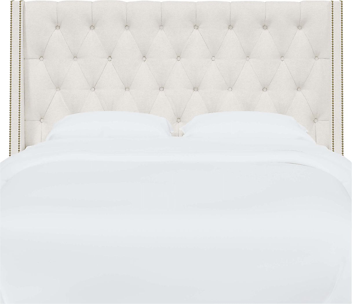 Aidyl White California King Headboard