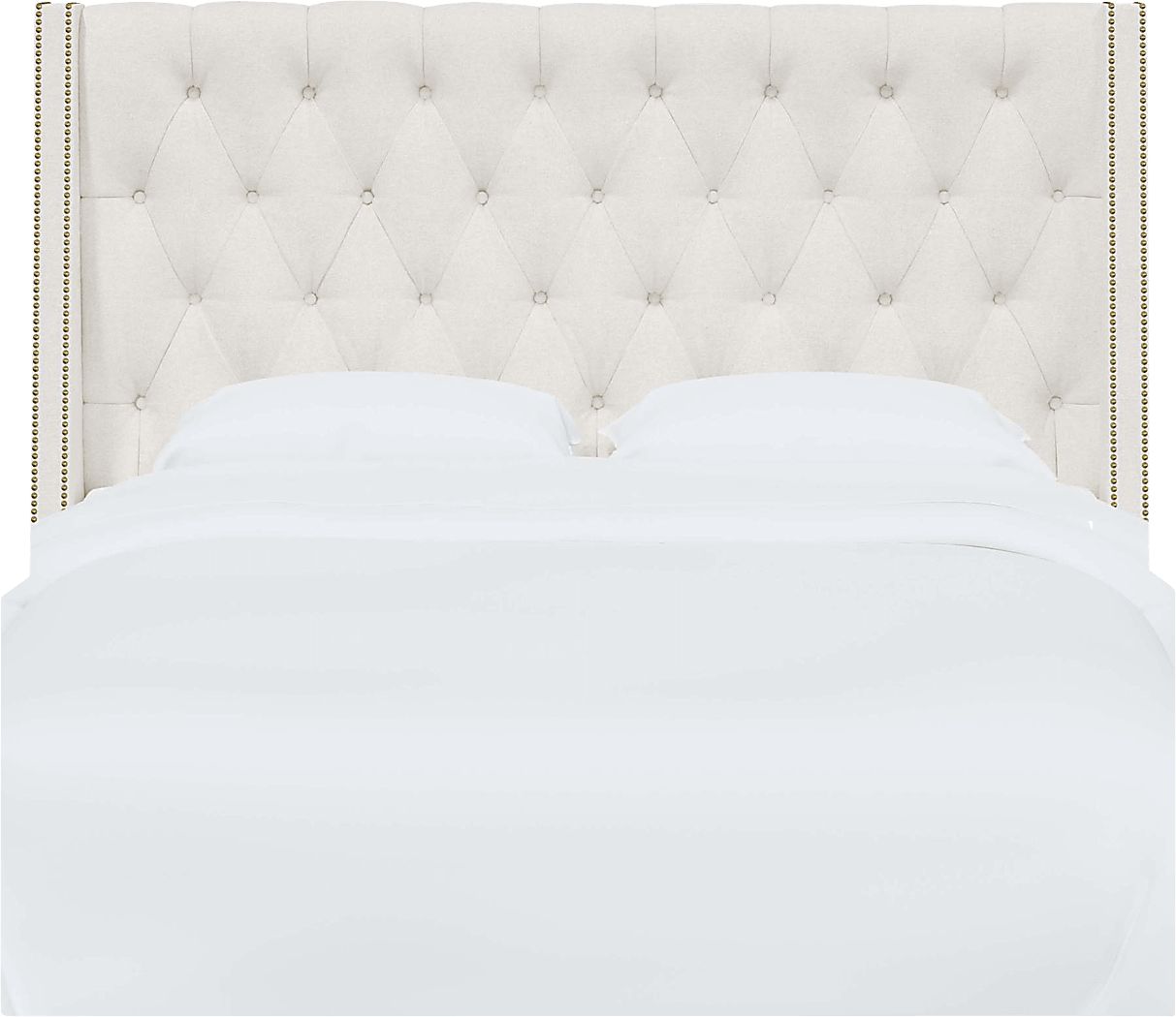 Aidyl White King Headboard